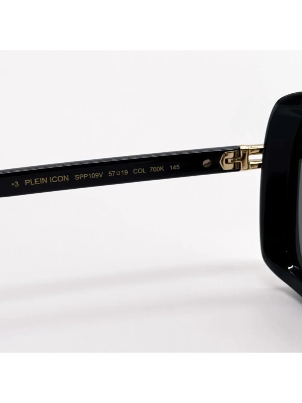 NEW PHILIPP PLEIN SUNGLASSES SPP109V 700K BLACK/GRAY MEN EYEWEAR